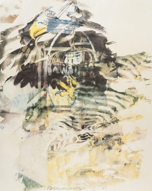 Robert Rauschenberg, ‘Caucus’, 1997, Offset-lithograph printed in colours, Forum Auctions