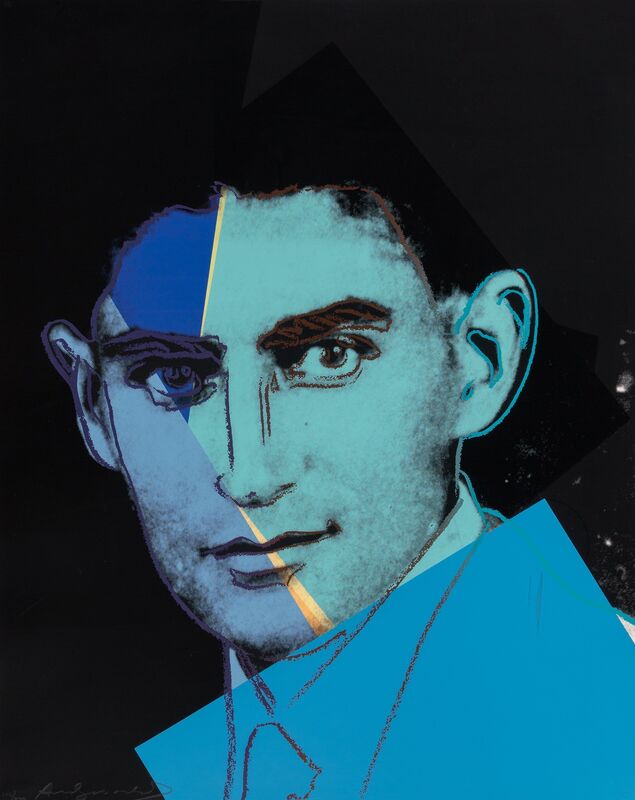 Andy Warhol, ‘Franz kafka, from Ten Portraits of Jews of the Twentieth Century’, 1980, Print, Screenprint in colors on Lenox Museum Board, Heritage Auctions