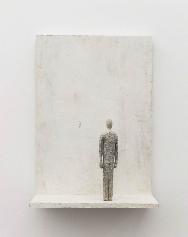 Wang Luyan 王鲁炎, ‘Facer and Back-Turner across a Distance D18-01’, 2018, Sculpture, Plywood, paper sculpture, marker pen, Beijing Commune