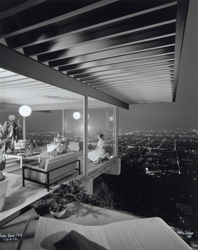 Julius Shulman, ‘Case Study House #22, Los Angeles, CA, Pierre Koenig Architect’, 1960, Photography, Gelatin silver print, printed later., Phillips