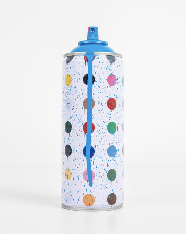 Mr. Brainwash, ‘Hirst dots-Cyan’, 2020, Other, Aluminium Spray can with Spray paint, S16 Gallery