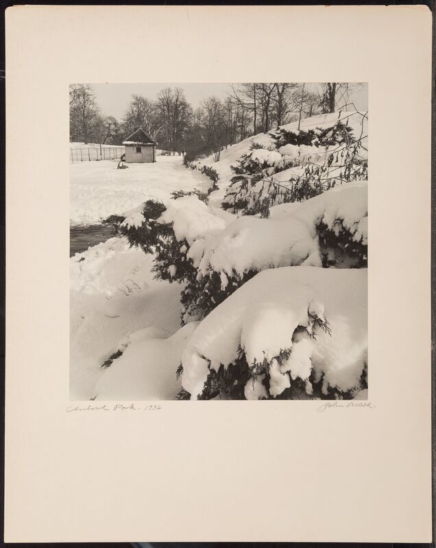 John Albok, ‘Central Park’, 1936, Photography, Gelatin silver, Heritage Auctions