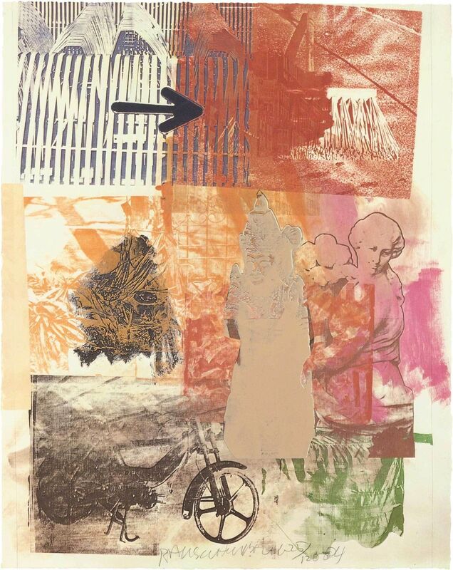 Robert Rauschenberg, ‘[UNTITLED]’, 1984, Print, Color offset lithograph, Doyle