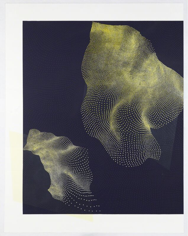 Linn Meyers, ‘Untitled’, 2018, Print, Four-color lithograph, Tamarind Institute