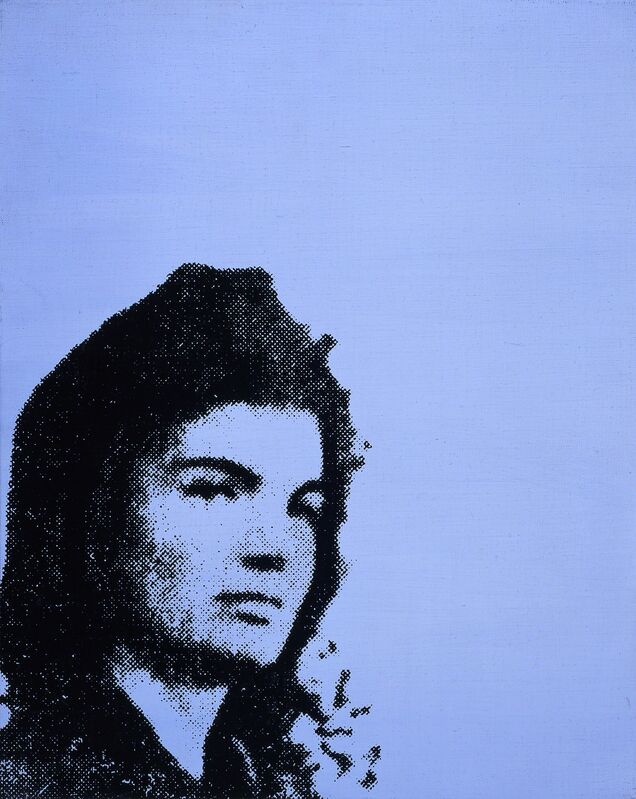 Andy Warhol, ‘Jackie’, 1964, Print, Acrylic and silkscreen ink on linen, National Gallery of Victoria 