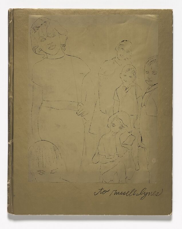 Andy Warhol, ‘A Gold Book’, 1957, Books and Portfolios, Illustrated book with twenty offset lithographs, five with synthetic dye-based ink additions, Marlborough New York