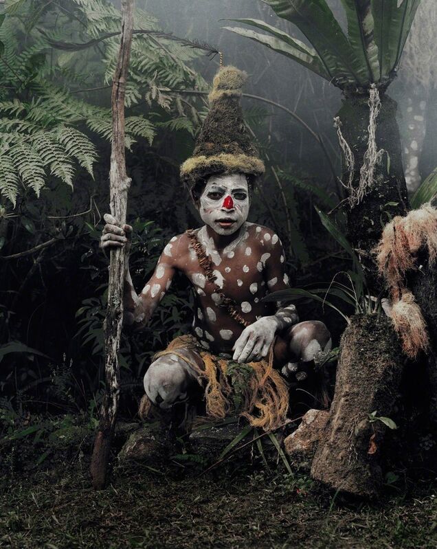 Jimmy Nelson, ‘Goggle Boy, Goroka, Eastern Highlands XV 59 (4/6)’, Photography, Lambda print on dibond, AbrahamArt