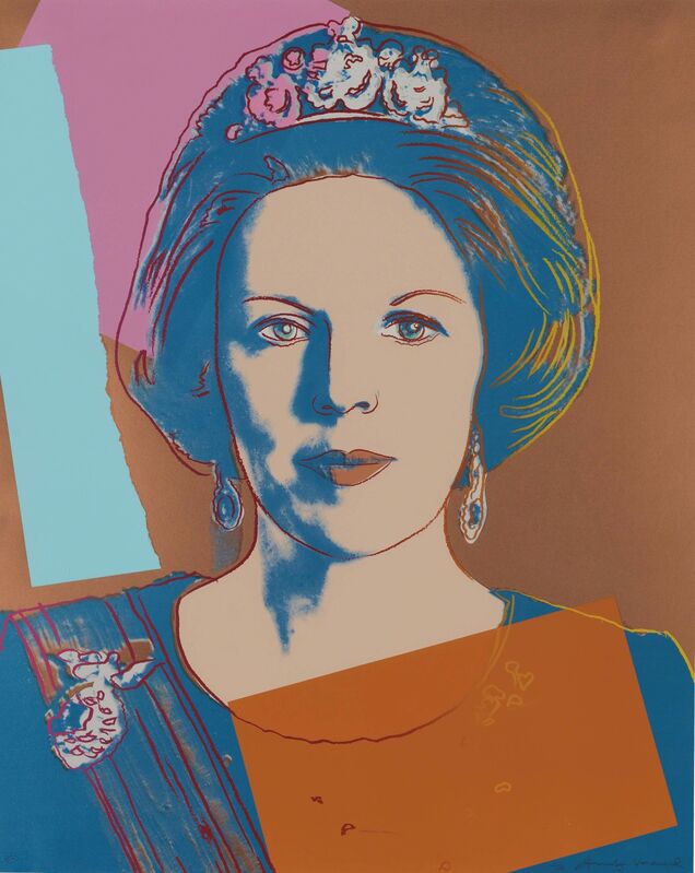 Andy Warhol, ‘Queen Beatrix of the Netherlands, from Reigning Queens’, 1985, Print, Screenprint in colors on Lenox Museum Board, Christie's