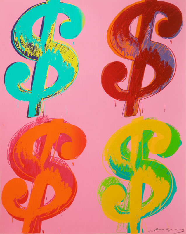 Andy Warhol, ‘$ (4) (Portfolio of 2)’, 1982, Print, Unique Screenprints on Lenox Museum Board, Collectors Contemporary