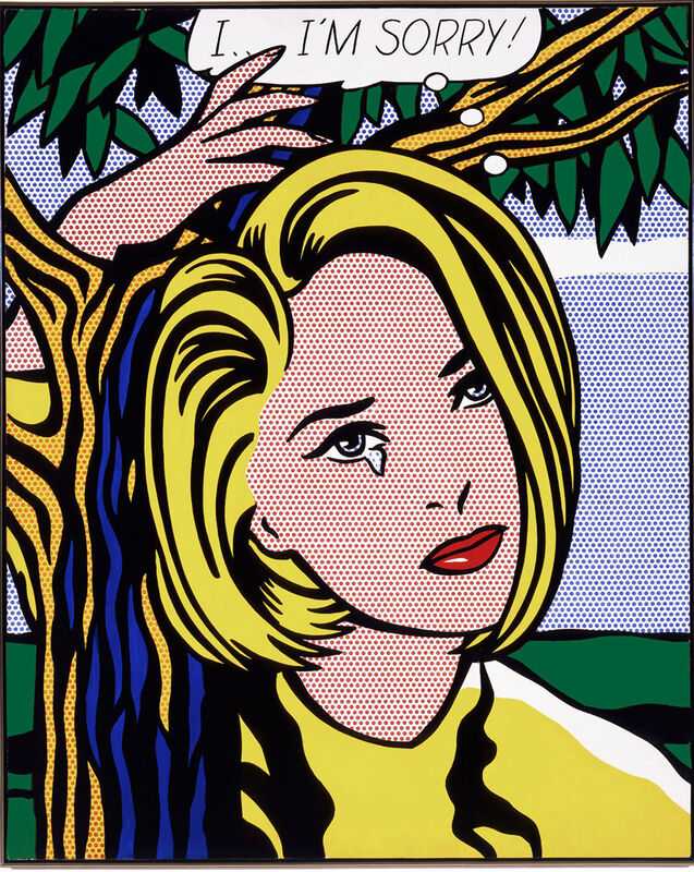 Roy Lichtenstein, ‘I...I'm sorry’, ca. 1980, Print, Offset lithograph on paper, Samhart Gallery