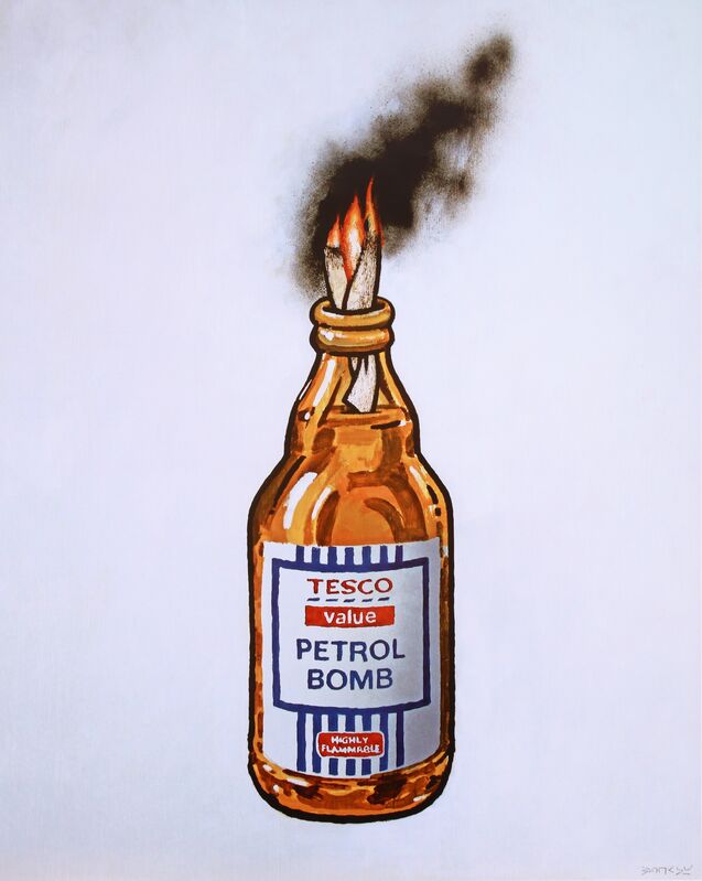 Banksy, ‘Tesco Value Petrol Bomb’, 2011, Print, Offset Lithograph in Colours, Chiswick Auctions