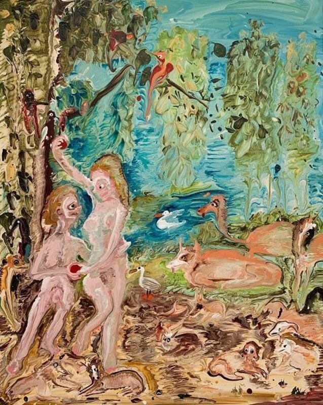 Genieve Figgis, ‘Adam & Eve’, 2019, Print, Archival pigment giclee on Hahnemuhle archival fine art paper, Artsy x Capsule Auctions