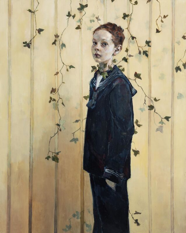 Ingebjorg Stoyva, ‘Gartnerens Sønn (The Gardeners Son)’, 2020, Painting, Acrylic on canvas, GALLERI RAMFJORD