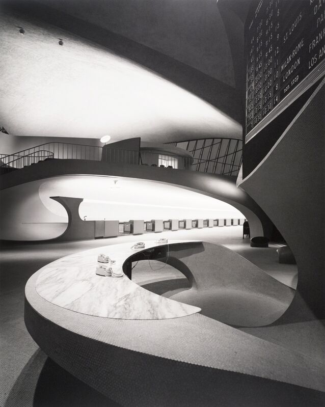 Ezra Stoller, ‘Eero Saarinen, TWA Terminal, New York International (now John F. Kennedy International) Airport, New York’, 1962, Photography, Gelatin silver print, San Francisco Museum of Modern Art (SFMOMA) 
