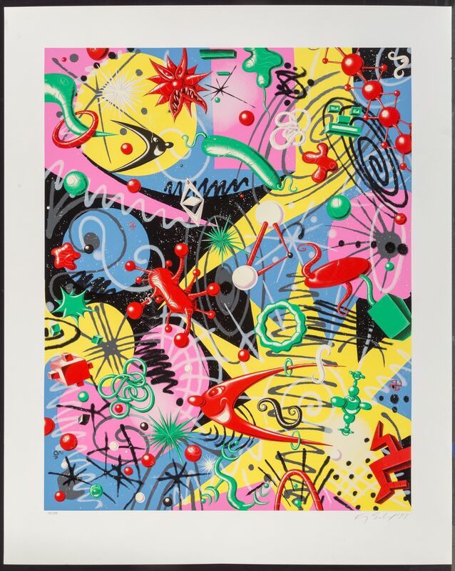 Kenny Scharf, ‘Grammy’, 1997, Print, Lithograph on wove paper, Heritage Auctions