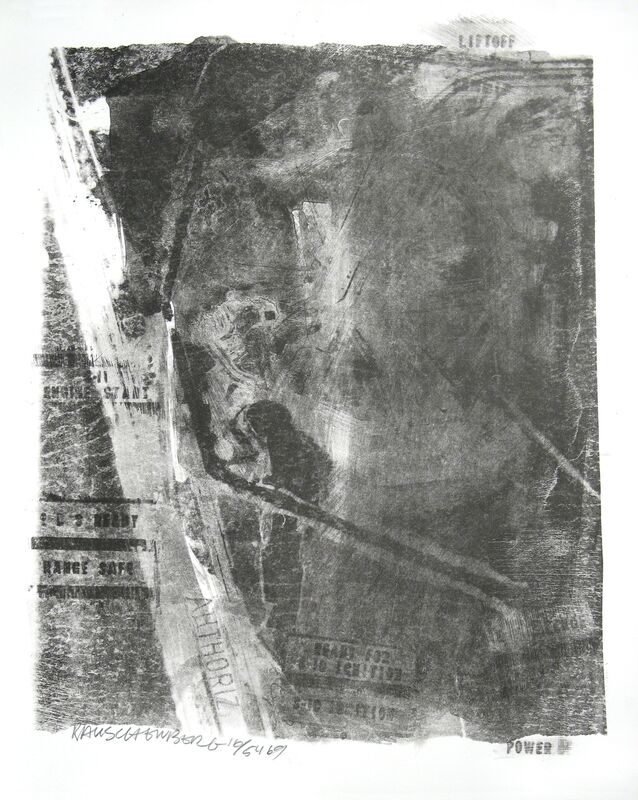 Robert Rauschenberg, ‘Rack, Stoned Moon Series’, 1969, Print, Lithograph, Woodward Gallery