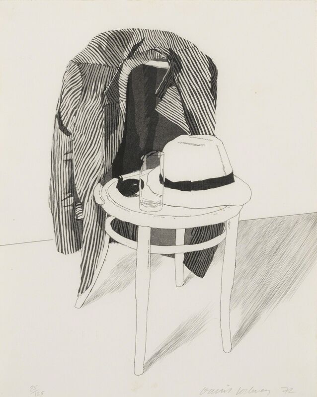 David Hockney, ‘Panama Hat (Scottish Arts Council 127; Museum of Contemporary Art, Tokyo 119)’, 1972, Print, Etching and aquatint, Sotheby's