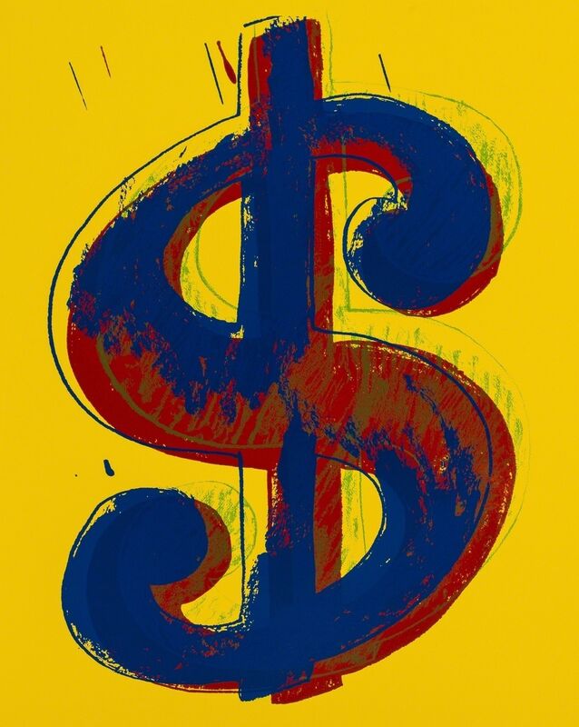 Andy Warhol, ‘Dollar Signs (Sunday B. Morning) (set of four)’, 2013, Print, The complete set of four screenprints in colours, Forum Auctions