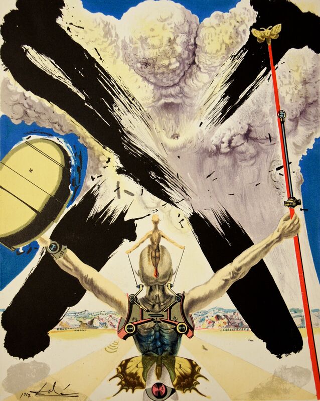Salvador Dalí, ‘The Atomic Era’, 1957, Drawing, Collage or other Work on Paper, Lithograph, Dali Paris