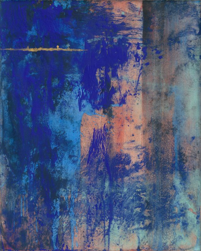 Makoto Fujimura, ‘Grace Remains-Nard 恩典依然存在 - 甘松’, 2016, Painting, Mineral Pigments, Gold on Kumohada Paper 天然礦物顏料、 金、雲肌紙, Artrue Gallery