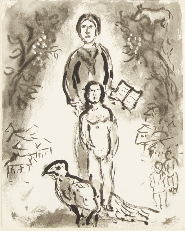 Marc Chagall, ‘Lettres d'Hivernage, Léopold Sédar Senghor’, 1973, Books and Portfolios, The complete portfolio of 9 lithographs (6 in colors) on Arches paper, Bonhams