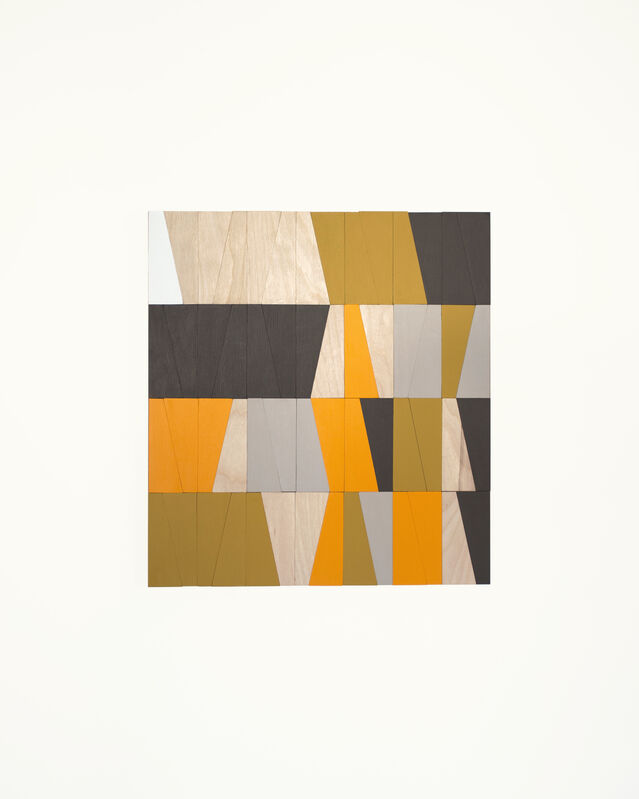 David Blamey, ‘Substrate 5/5’, 2020, Painting, Stretcher wedges, acrylic paint, oak, MDF, 1961 