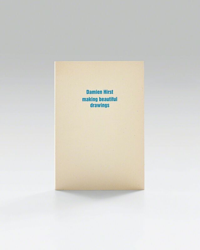 Damien Hirst, ‘Making Beautiful Drawings’, 1994, Books and Portfolios, Artist's book, containing a unique spin painting in gouache in colours, on paper, with text and 21 reproductive illustrations (seven in colours), all bound (as issued), softback with stiff wrappers with printed title., Phillips