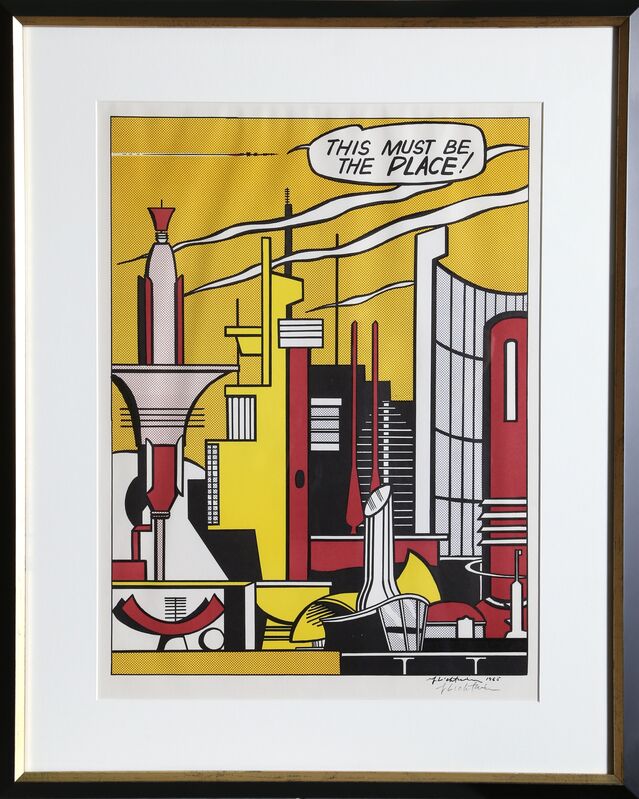 Roy Lichtenstein, ‘This Must Be the Place (C. III.20)’, 1965, Posters, Offset Lithograph, RoGallery