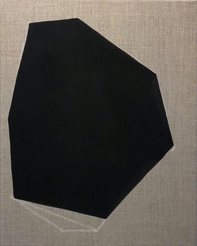 Tobias Wenzel, ‘Untitled’, 2019, Painting, Chalk, gesso on canvas, Sebastian Fath Contemporary 
