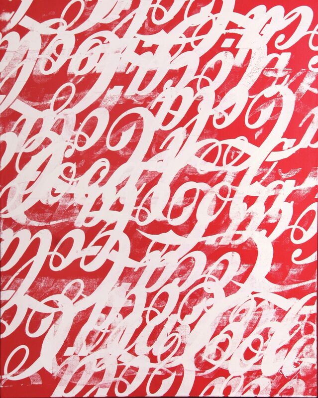 Peter Mars, ‘Crushing Big Red: Red Coca Cola’, 2011, Print, Silkscreen on canvas, Taglialatella Galleries