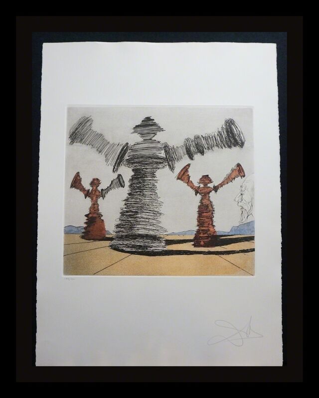 Salvador Dalí, ‘Historia de Don Quichotte de la Mancha The Sinning Man’, 1980, Print, Etching, Fine Art Acquisitions Dali 