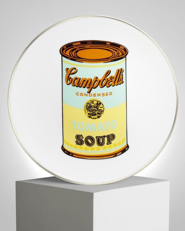 Andy Warhol, ‘"Campbell" Porcelain Plate’, ca. 2019, Design/Decorative Art, Limoges porcelain plate, Samhart Gallery