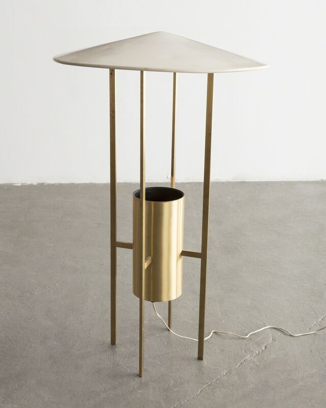 Philip Johnson and Richard Kelly, ‘ Floor lamp’, 1954-1967, Design/Decorative Art, Brass, enameled aluminum, plastic, R & Company
