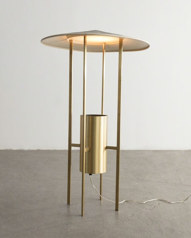 Philip Johnson and Richard Kelly, ‘ Floor lamp’, 1954-1967, Design/Decorative Art, Brass, enameled aluminum, plastic, R & Company