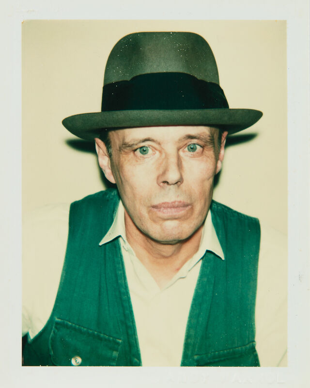 Andy Warhol, ‘Joseph Beuys’, 1980, Photography, Unique Polaroid print., Phillips