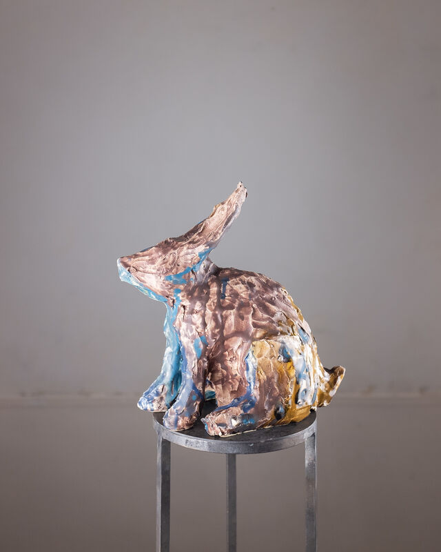 Marina Le Gall, ‘Rabbit sitting (matte)’, 2019, Sculpture, Glazed ceramic (matte), Antonine Catzéflis