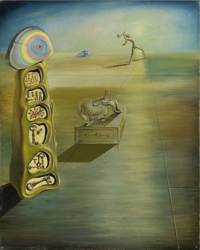 Salvador Dalí, ‘Untitled (Surrealist Composition)’, 1930, Painting, Oil on board, Yale University Art Gallery