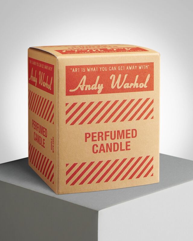 Andy Warhol, ‘Flowers Purple’, ca. 2015, Design/Decorative Art, Perfumed candle, Samhart Gallery