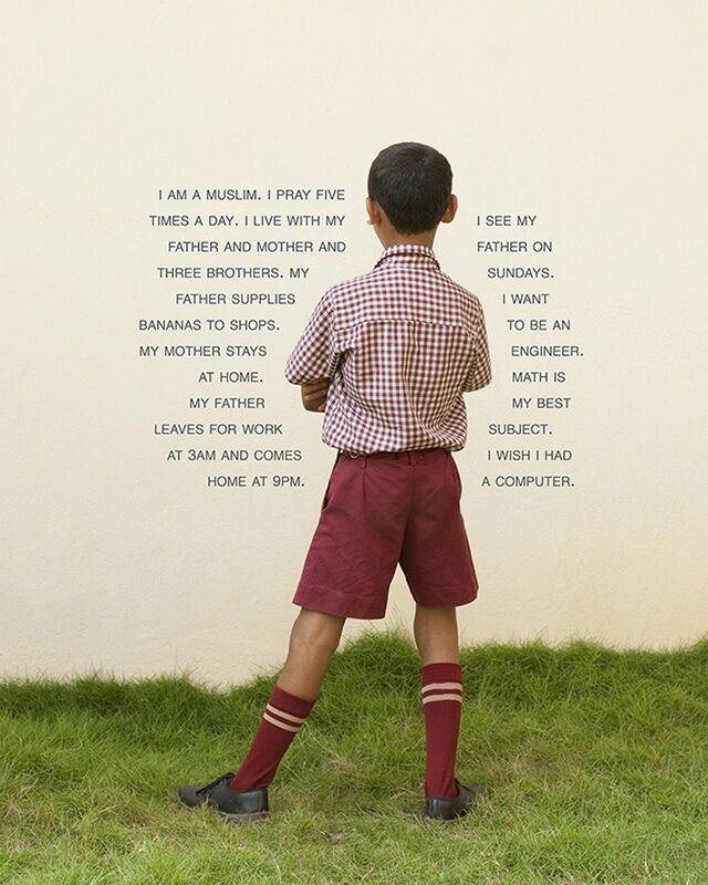 Judy Gelles, ‘India: English Speaking Private School (Boy)’, 2013, Photography, Archival pigment print, Pentimenti Gallery