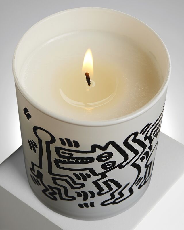 Keith Haring, ‘White & Black’, ca. 2015, Design/Decorative Art, Perfumed candle, Samhart Gallery