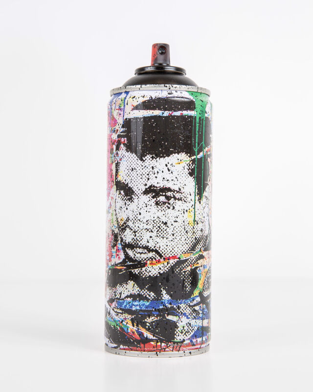 Mr. Brainwash, ‘Champ-Black’, 2020, Other, Aluminium Spray can with Spray paint, S16 Gallery