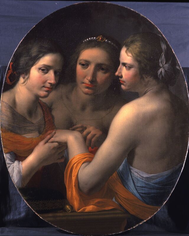 Giovanni Martinelli, ‘The Three Graces’, 1604-1659, Painting, Oil on canvas, Robilant + Voena