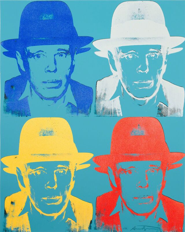 Andy Warhol, ‘Joseph Beuys’, 1980-1983, Print, Screenprint with rayon flock on Lenox Museum Board - Signed and numbered PP 3/9 on front, We Art Partners