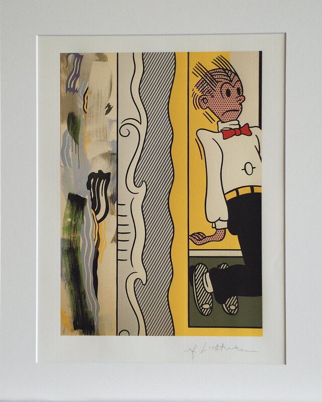 Roy Lichtenstein, ‘Personnage’, ca. 1981, Print, Color lithograph on fine art paper, Samhart Gallery