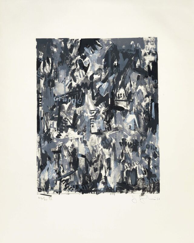 Jasper Johns, ‘False Start II’, 1962, Print, Lithograph in colors on A. Millbourn and Co. paper, Christie's