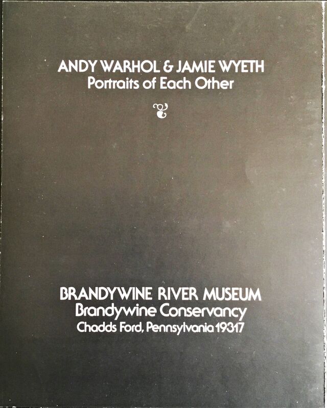 Andy Warhol, ‘Andy Warhol & Jamie Wyeth: Portraits of Each Other (Signed by both Wyeth & Warhol)’, 1976, Print, Limited Edition Offset Lithograph. Signed by both artists and signed twice by Andy Warhol. Numbered. Unframed., Alpha 137 Gallery