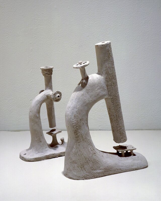 Alexander Brodsky, ‘Grey Matter (Microscope)’, 1999, Sculpture, Unfired clay, Ronald Feldman Gallery