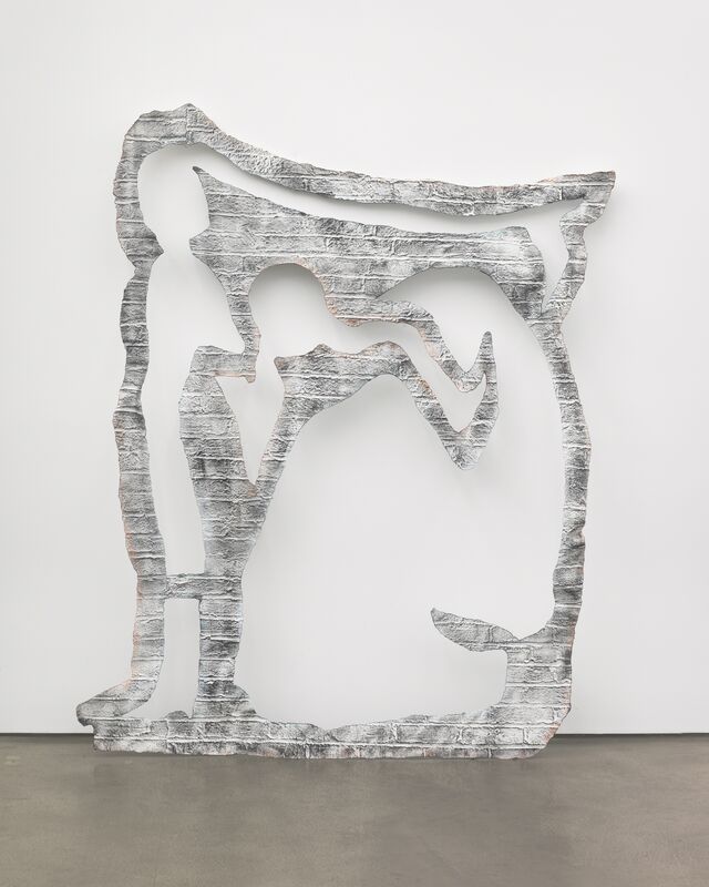 Johannes VanDerBeek, ‘Wall (Light Step)’, 2012, Sculpture, Fiberglass, Acqua-Resin, steel and paint, Feuer/Mesler