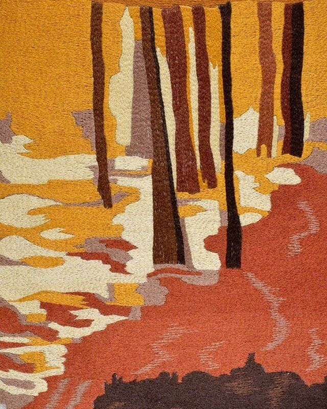 Karine Boulanger, ‘Josephine’, 2015, Textile Arts, Silk on linen embroidery, Spotte Art