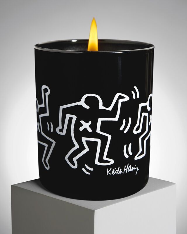Keith Haring, ‘Black & White’, ca. 2015, Design/Decorative Art, Perfumed candle, Samhart Gallery